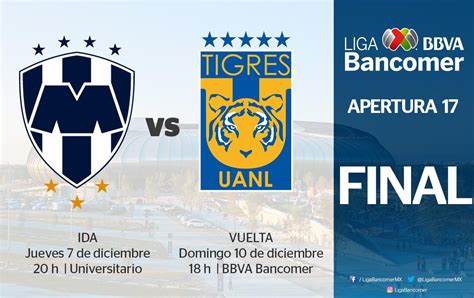 Horarios De La Final Monterrey Vs Tigres Arena Pública