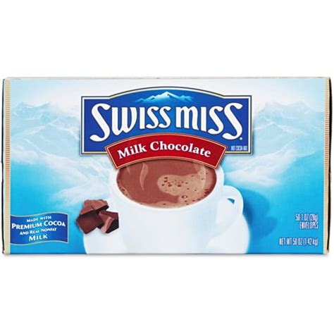 Swiss Miss Hot Cocoa Mix Milk Chocolate Oz Envelopes Count Walmart