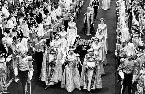 Queen S Maid Of Honour Lady Rosemary Spencer Churchill Is Overwhelmed