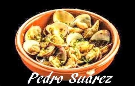 Almejas Con Setas Pedro Suarez Y Sus Recetas