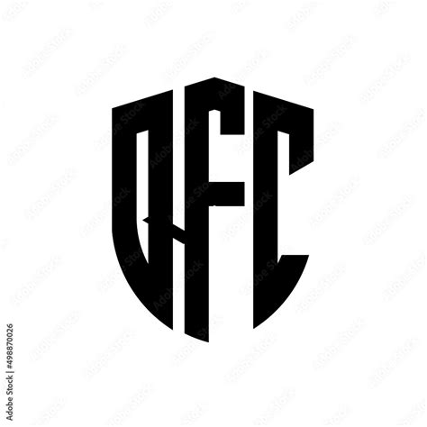 SFC letter logo design. SFC modern letter logo with black background. SFC creative letter logo ...