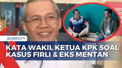 Kata Wakil Kpk Alexander Marwata Soal Pemerasan Dan Foto Firli Bahuri