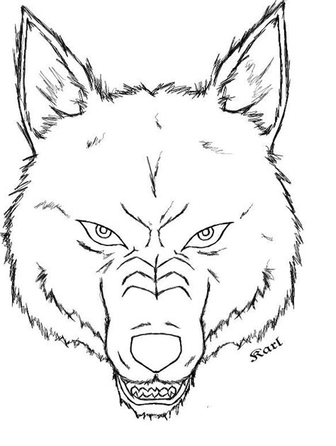 Wolf Tattoo Outline Ideas Yo Tattoo