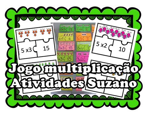 Jogo Da Multiplicação Com Encaixe