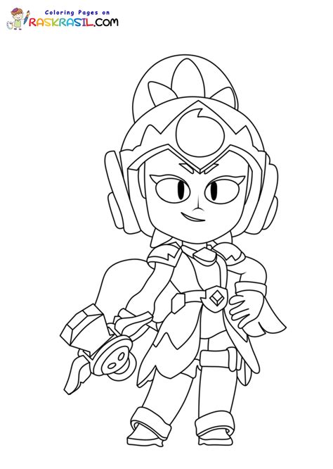 Brawl Stars Coloring Pages Janet Coloring Pages The Best Porn Website