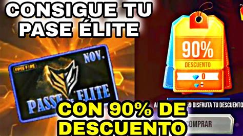 AsÍ PodrÁs Obtener El Pase Élite Con 90 De Descuento En Free Fire 😱