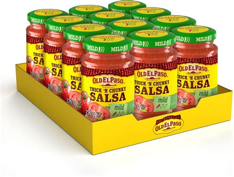 Old El Paso Thick N Chunky Mild Salsa 226g Pack Of 6 Uk Grocery