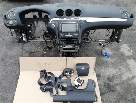 Ford S Max Mk Lift Deska Konsola Airbag Pasy Oem