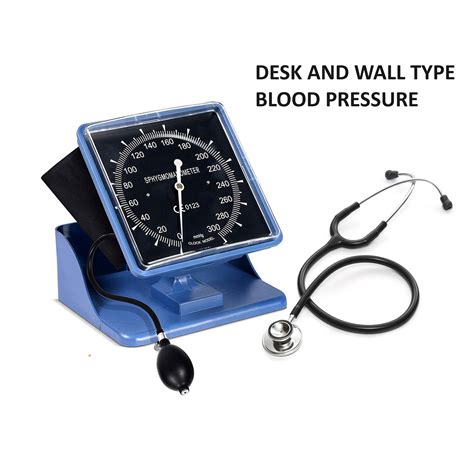 Desk And Wall Type Aneroid Sphygmomanometer Blood Pressure Monitor BP