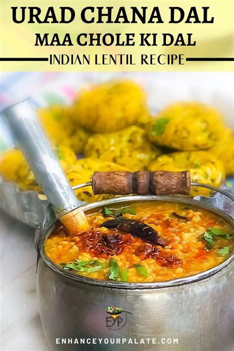 Simple And Quick Instant Pot Recipe For Urad Chana Dal I E Lentil