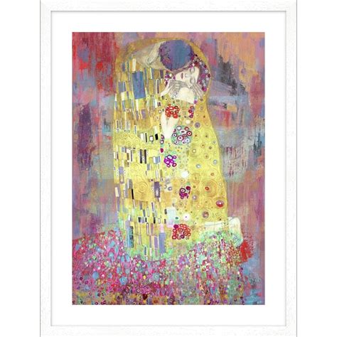 Tableau Sur Toile Eric Chestier Le Baiser De Klimt