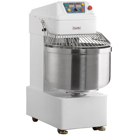 Estella Sm80 80 Qt 120 Lb Two Speed Spiral Dough Mixer 220v 3