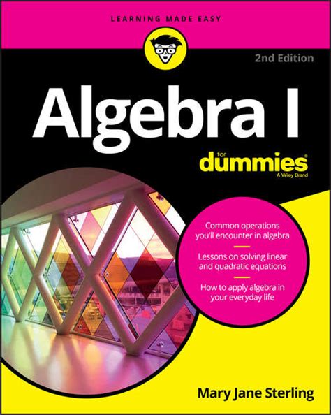 Algebra I For Dummies Uk Education Collection