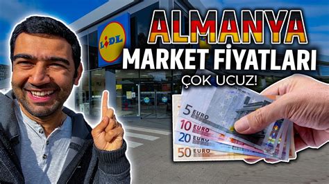 ALMANYA ÇOK UCUZ Almanya Market Alisverisi ve Fiyatlari 2021 Almanyada