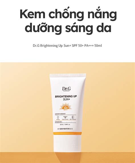 Kem Ch Ng N Ng D Ng S Ng Da Dr G Brightening Up Sun Spf Pa Dr