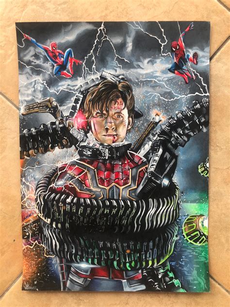 spider man   home drawing print etsy australia