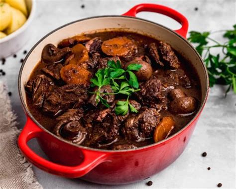 Receta Boeuf Bourguignon Gourmet