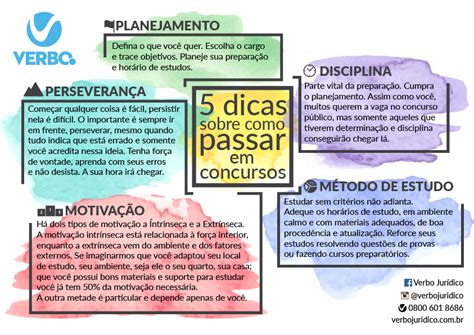 Dicas Sobre Como Passar Em Concursos P Blicos Blog Verbo Jur Dico