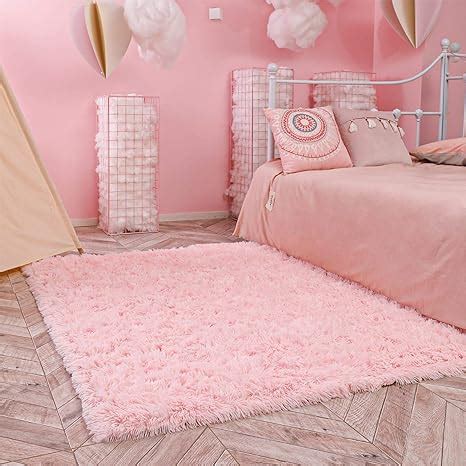 Amazon Ophanie Pink Rugs For Bedroom Girls Machine Washable