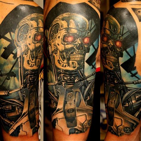 Terminator Tattoo on Shoulder | Best Tattoo Ideas Gallery