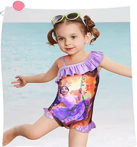 Traje De Baño Para Niñas Encanto Isabella Bikini Para Niños Meses sin