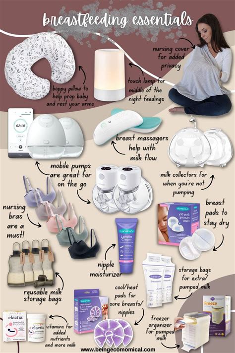 Breastfeeding Must Haves For New Moms Baby Facts Newborn Baby Tips