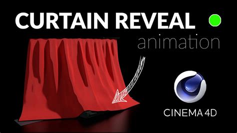 Cinema4D Tutorial Curtain Reveal Animation YouTube