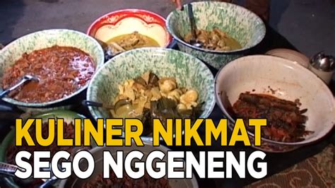 Menikmati Sego Nggeneng Bersama Lele Bakar Dan Tempe Benguk Jelang