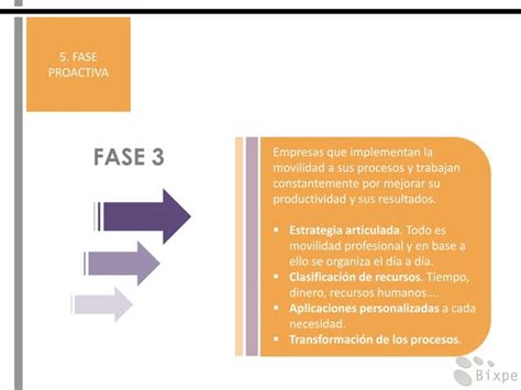 Fases De Madurez De La Movilidad Empresarial Ppt