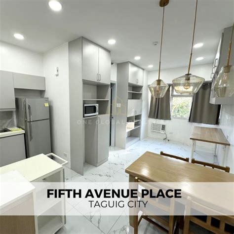 1 Bedroom Unit In Fifth Avenue Place Bgc Taguig City