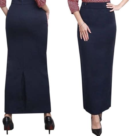 Jual Rok Span Scuba Panjang Rok Pensil Scuba Rok Muslimah Shopee