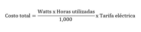 Calculadora De Costos De Energ A Consumida En Equipos Hogar Kwh