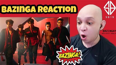 SB19 BAZINGA Official Music Video REACTION YouTube