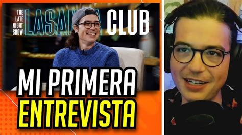 Mi Primera Entrevista En Un Plat Rimembah En Directo Youtube