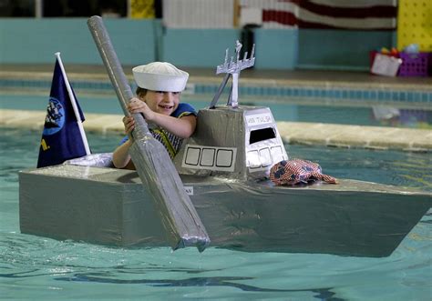 Cardboard Boat Designs With Duct Tape