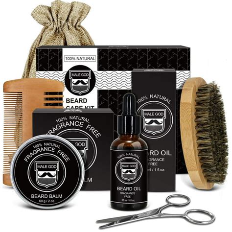 Beard Kit Beard Grooming Kit For Men Ts Natural Organic Beard Oil Beard Balm Beard Comb