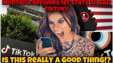 Montana Becomes The First State To Ban Tiktok Youtube