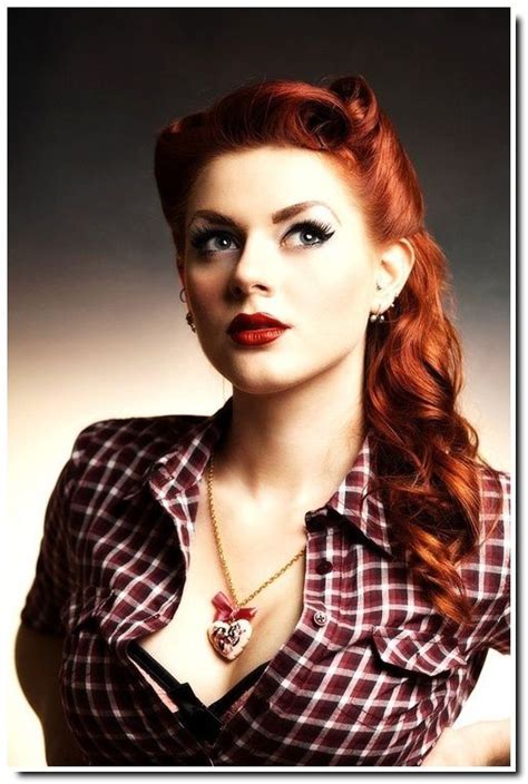 Coiffure Rockabilly Facile Coiffure Pour Exemple D Image