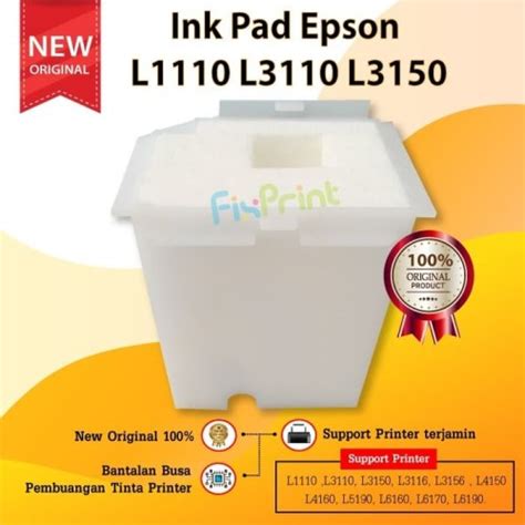 Jual Inkpad Maintenance Box Epson L1110 L3100 L3101 L3110 L3116 L3150