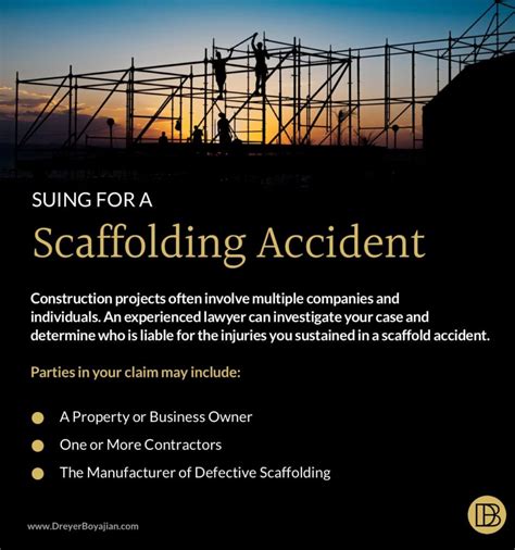 Who Is At Fault For A Scaffold Accident Dreyer Boyajian LLP