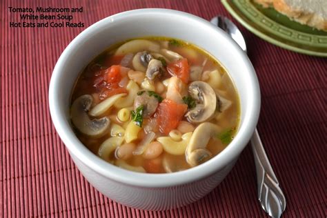 Tomato Mushroom And White Bean Soup Recipe