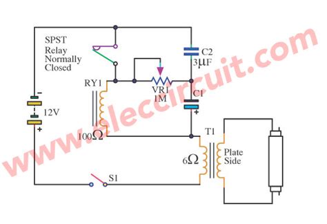 12v Fluorescent Light Circuit Diagram