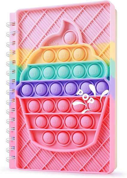 Pop Bubble Notebook Fidget Toybaytion Pop Fidget Notebook Dairy A