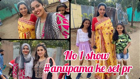 Star Plus Show No 1 Show 🤩 Chalo Chalte Hai Aaj Anupama Ke Set Pr 😍