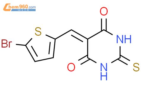 260780 33 4 4 6 1H 5H Pyrimidinedione 5 5 Bromo 2 Thienyl Methylene