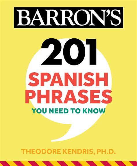 201 Spanish Phrases You Need To Know Flashcards EBook By Theodore