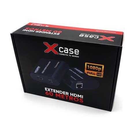 Extender HDMI Sobre 1 Cable UTP Hasta 60 0 Metros Xcase