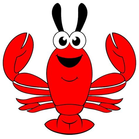 Lobster Vector Illustration Cartoon Premium AI Generated Vector