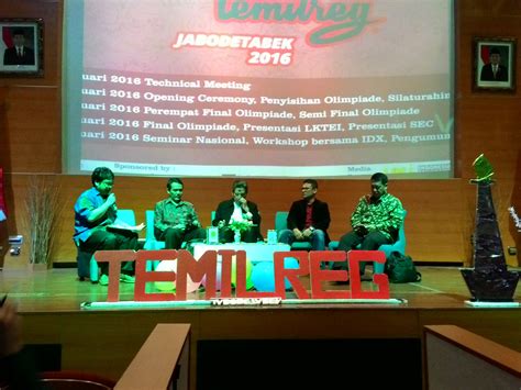 Temu Ilmiah Regional TEMILREG Jabodetabek 2016 Fossei Org