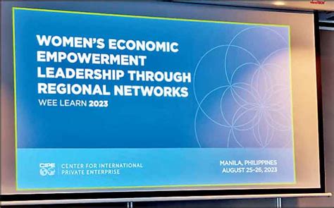 Cipe Partners In Asia Pacific Reiterate Commitment To Womens Economic